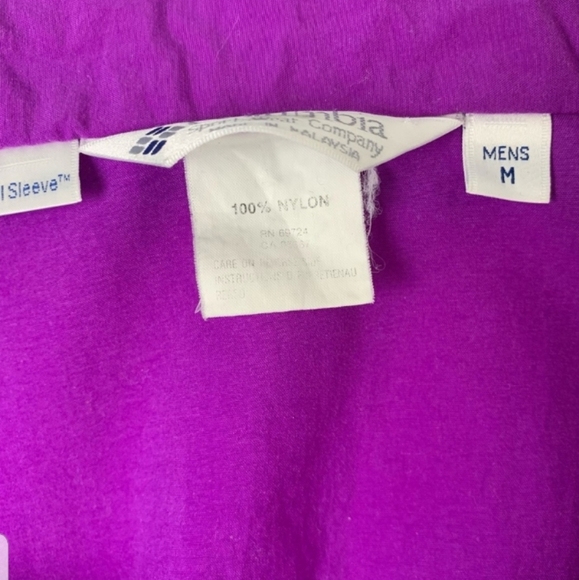 π HOST PICK! π Vintage '90s Columbia Pullover Windbreaker Jacket Medium - Picture 14 of 15